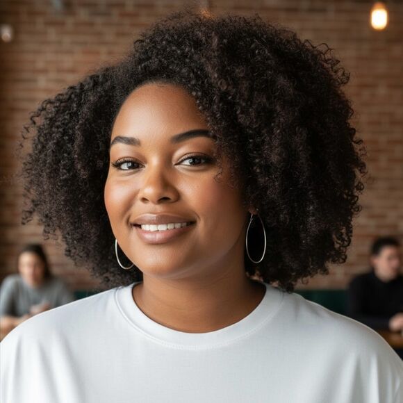 STERLING SILVER HAMMERED HOOP EARRINGS – WOMEN’S TEARDROP DESIGN - Picture 15 of 17